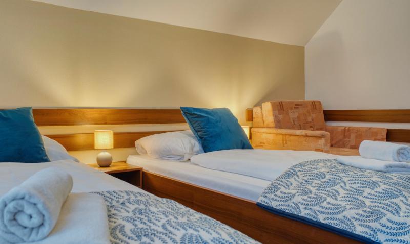 Izba Skalka Apartmán 2+3 v ARPROG,akciováspoločnosťPoprad – Ubytovanie Resort Levočská Dolina